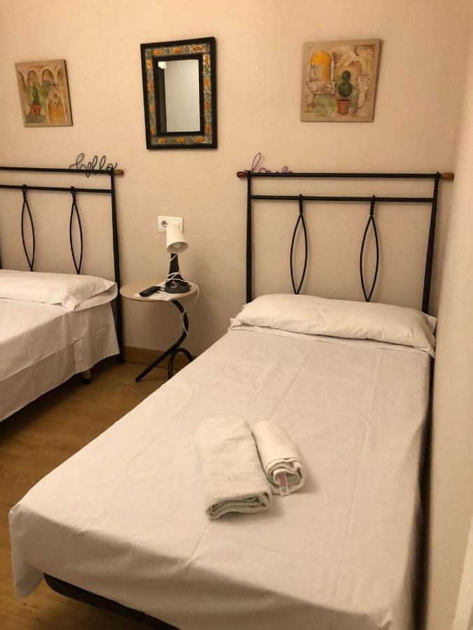 Habitacion Doble Hotel Estella Bagian luar foto