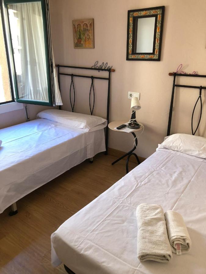 Habitacion Doble Hotel Estella Bagian luar foto