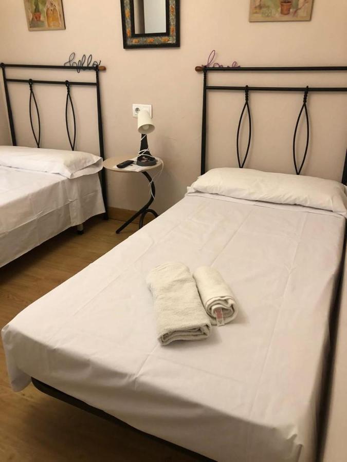 Habitacion Doble Hotel Estella Bagian luar foto